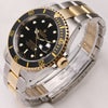 Rolex Submariner 16613 P57XXXX Stee & Gold Black insert & Dial Second Hand Watch Collectors 3