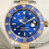 Rolex Submariner 16613 Pre-Ceramic Blue Steel & Gold Second Hand Watch Collectors 2