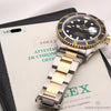 Rolex-Submariner-16613-Steel-Gold-Black-Dial-Second-Hand-Watch-Collectors-7