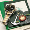 Rolex Submariner 16613 Steel & Gold Black Second Hand Watch Collectors 9