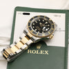 Rolex Submariner 16613 Steel & Gold Black Second Hand Watch Collectors 9