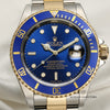 Rolex Submariner 16613 Steel & Gold Blue Insert Second Hand Watch Collectors 2