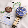 Rolex Submariner 16613 Steel & Gold Blue Papers Second Hand Watch Collectors 7