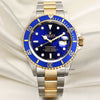 Rolex Submariner 16613 Steel & Gold Second Hand Watch Collectors 1