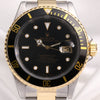 Rolex Submariner 16613 Steel & Gold Second Hand Watch Collectors 2