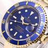 Rolex Submariner 16613 Steel & Gold Second Hand Watch Collectors 4