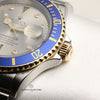 Rolex Submariner 16613 Steel & Gold Serti Dial Second Hand Watch Collectors 4