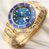 Rolex Submariner 16618 18K Yellow Gold Second Hand Watch Collectors 3