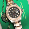 Rolex Yachmaster 40mm Steel & Rose Gold Second Hand Watch Collectors 5