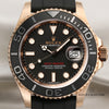 Rolex Yacht-Master 116655 18K Rose Gold Second Hand Watch Collectors 2