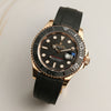Rolex Yacht-Master 116655 18K Rose Gold Second Hand Watch Collectors 3