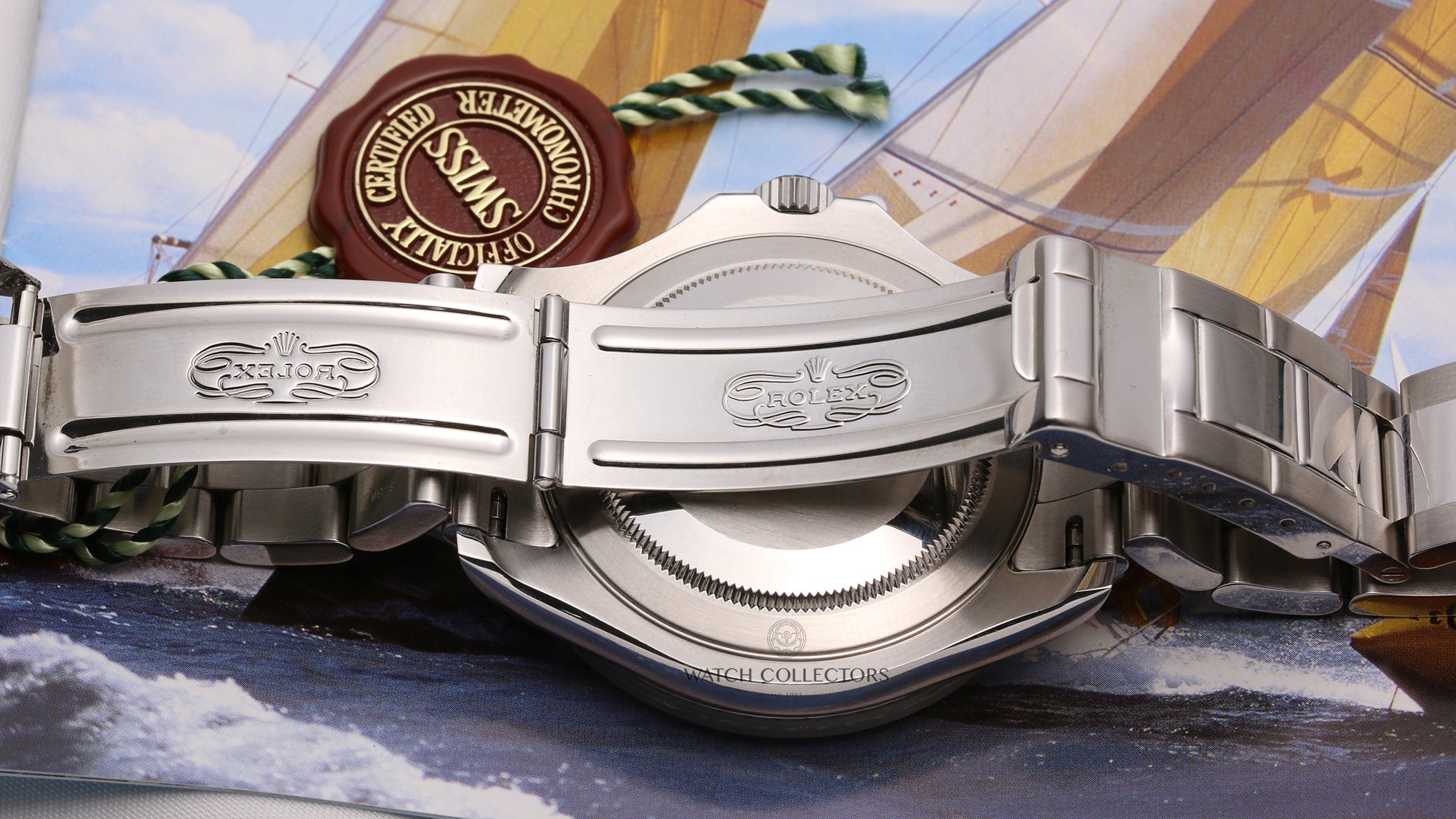 Rolex-Yacht-Master-16622-Stainless-Steel-Platinum-Bezel-Second-Hand-Watch-Collectors-10
