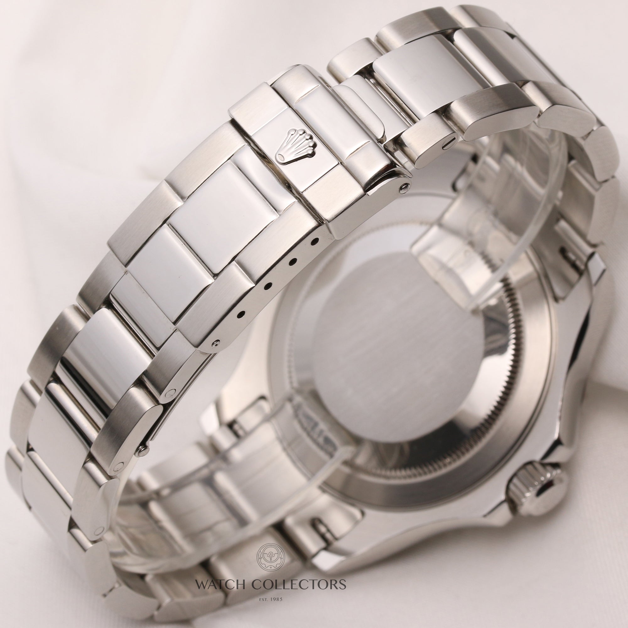 Rolex-Yacht-Master-16622-Stainless-Steel-Platinum-Bezel-Second-Hand-Watch-Collectors-7