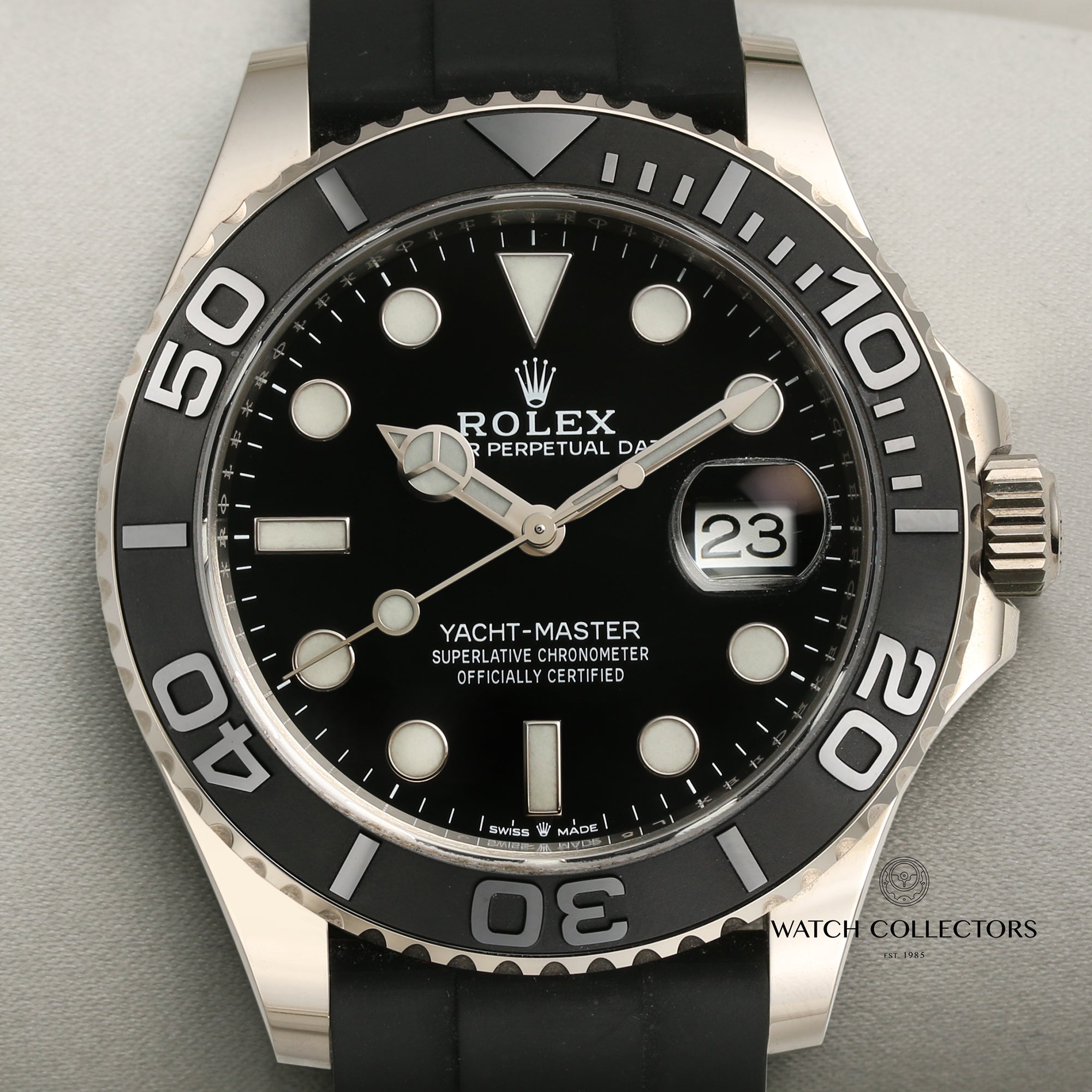 Rolex Yacht-Master 226659 18K White Gold Second Hand Watch Collectors 2