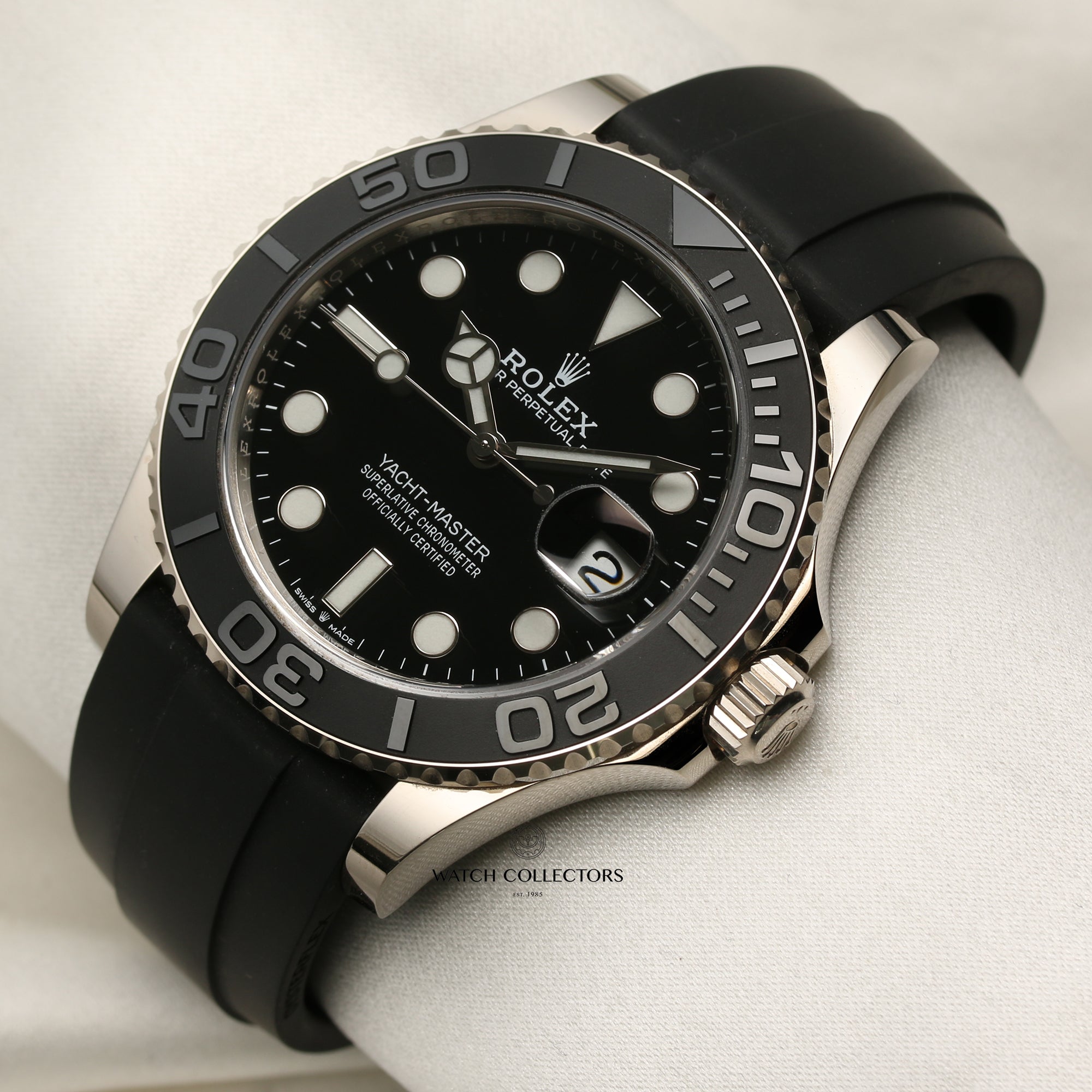 Rolex Yacht-Master 226659 18K White Gold Second Hand Watch Collectors 3