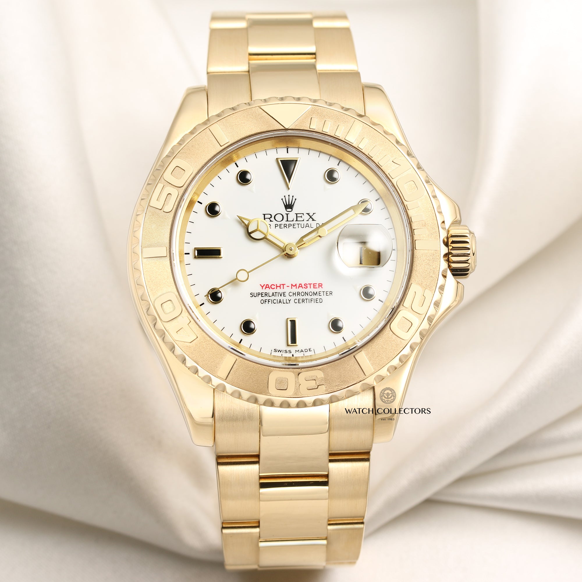 Rolex Yacht-Master 16628B 18k Yellow Gold – Watch Collectors