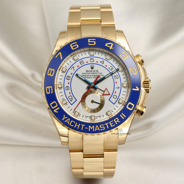 Rolex Yacht-Master II 116688 18K Yellow Gold Second Hand Watch Collectors 1