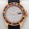 Rolex-Yacht-Master-Tutti-Fruity-18K-Rose-Gold-116695SATS-Second-hand-WatcH-Collectors-2