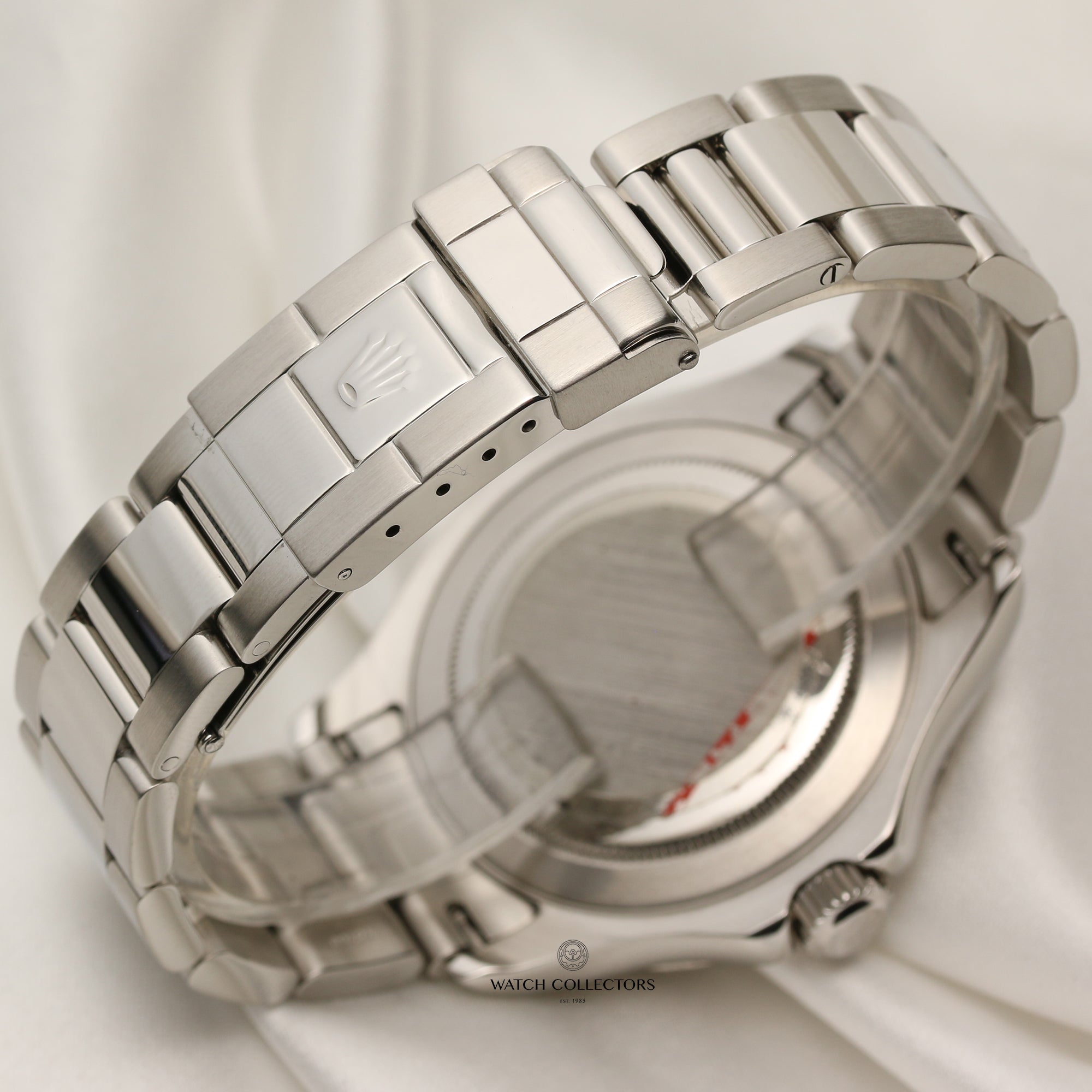 Rolex Yacht-master stainless steel second hand watch collectors 6