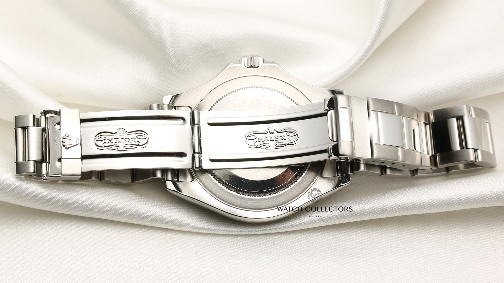 Rolex Yachtmaster 16622 Stainless Steel Platinum Second Hand Watch Collectors 8