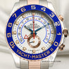 Rolex Yachtmaster II 116681 Steel & Rose Gold Second Hand Watch Collectors 2