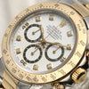 Rolex Zenith Daytona 16520 Steel & Gold Inverted Six Diamond Dial Second Hand Watch Collectors 4