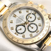 Rolex Zenith Daytona 16520 Steel & Gold Inverted Six Diamond Dial Second Hand Watch Collectors 5