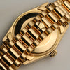 Rolex midsize DateJust 18K Yellow Gold Champagne Diamond Dial Second Hand watch Collectors 5