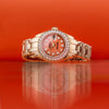 Rolex Lady DateJust Pearlmaster | REF. 69298 | Coral Diamond Dial & Bezel | 18k Yellow Gold