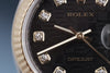 Rolex Lady DateJust | REF. 179173 | Black Jubilee Diamond Dial | Stainless Steel & 18k Yellow Gold