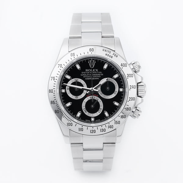 Rolex Daytona | REF. 116520 | Black APH dial | 2012 | Box & Papers | Stainless Steel