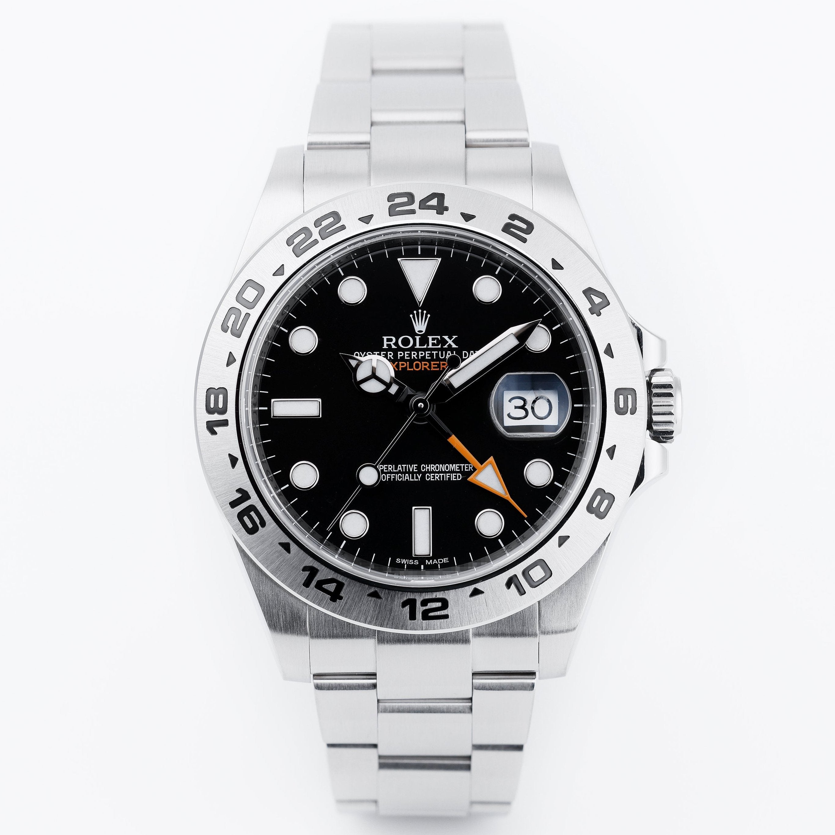 Rolex Explorer II | REF. 216570 | Black Dial | Stainless Steel | 2014 | Box & Papers