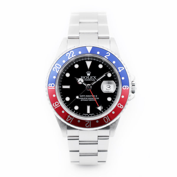 Rolex GMT-Master II "Pepsi" | REF. 16710 | Service Papers 2021 | Stainless Steel