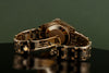 Unworn Rolex Pearlmaster 34mm | Midsize DateJust | REF. 81318 | Box & Papers | Pave Diamond Dial, 12 Point Diamond Bezel | 18k Yellow Gold