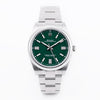 Unworn Rolex Oyster Perpetual 41mm | REF. 124300 | Green Dial | Box & Papers | 2021
