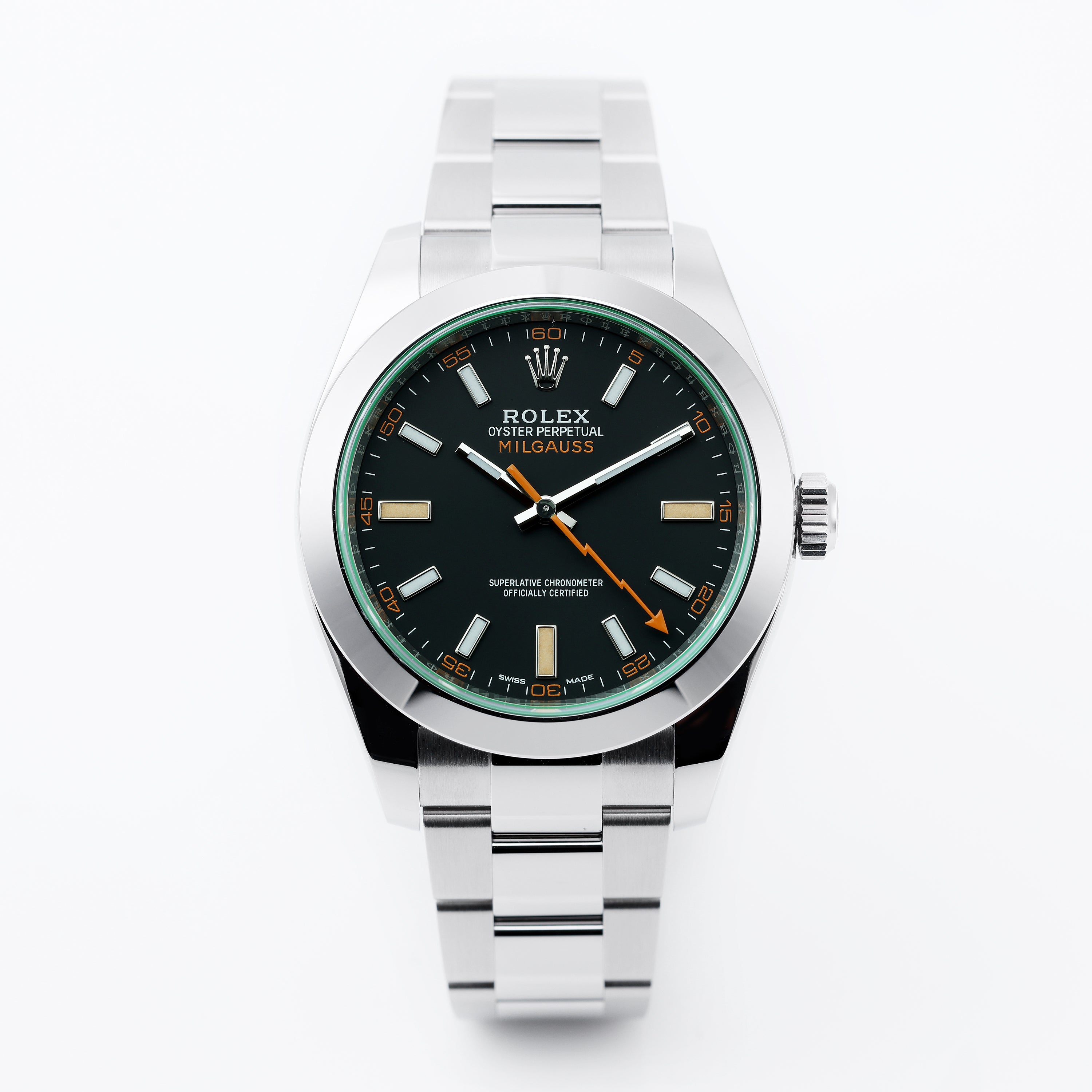 Rolex Milgauss | REF. 116400GV | Box & Papers | Grey Dial | 2021 | Stainless Steel