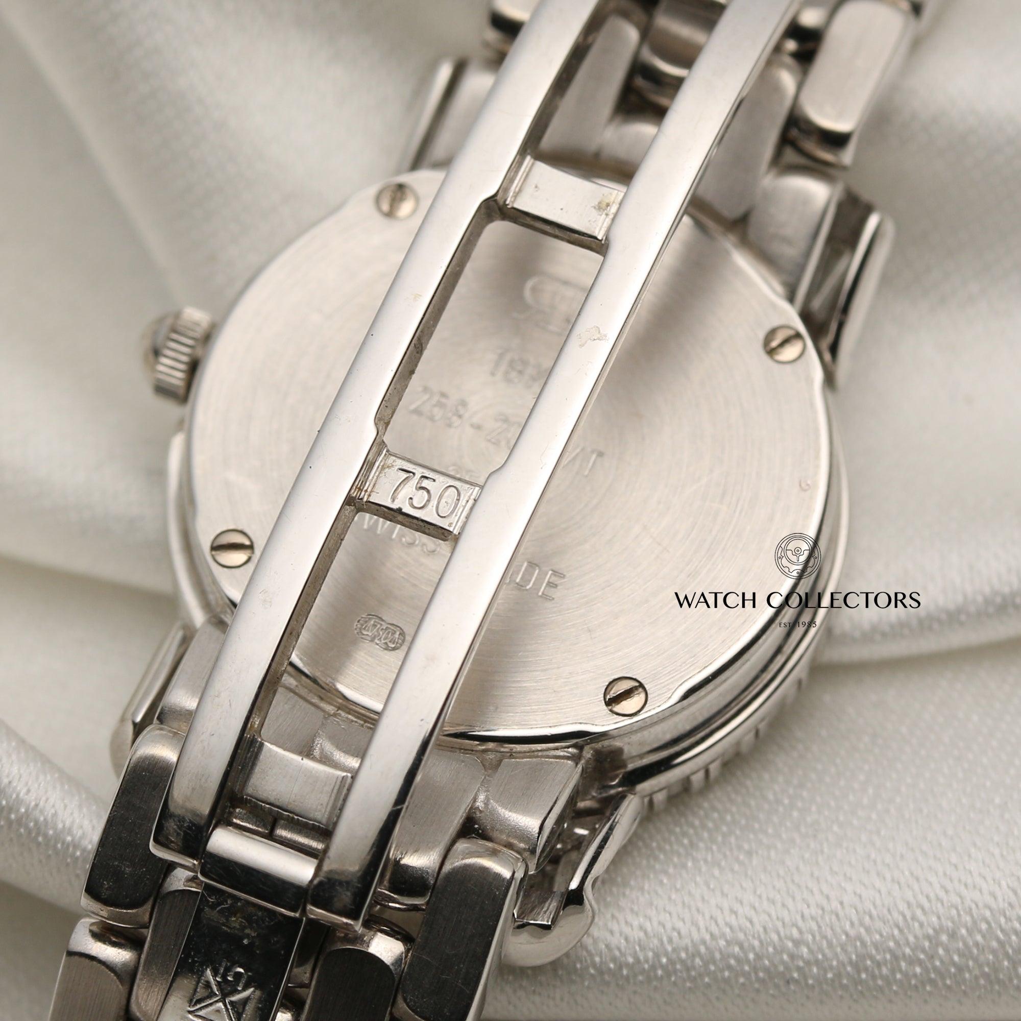 Romeo 18K White Gold Diamond Second Hand Watch Collectors 8