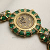 The Royal Diamond 18K Yellow Gold Diamond & Emerald Second Hand Watch Collectors 4