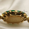 The Royal Diamond 18K Yellow Gold Diamond & Emerald Second Hand Watch Collectors 5
