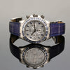 Unpolished Rare Rolex Daytona 116589 18K White Gold Pave Dial Light Sapphire Bezel Second Hand Watch Collectors 10