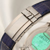 Unpolished Rare Rolex Daytona 116589 18K White Gold Pave Dial Light Sapphire Bezel Second Hand Watch Collectors 9