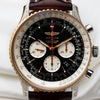 Unworn Breitling Steel & Rose Gold Second Hand Watch Collectors 2