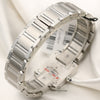 Unworn Cartier Tank Francaisse Stainless Steel Second Hand Watch Collectors 6
