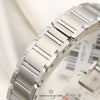 Unworn Cartier Tank Francaisse Stainless Steel Second Hand Watch Collectors 7