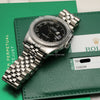 Unworn DateJust 116234 Stainless Steel 18K White Gold Bezel Second Hand Watch Collectors 10