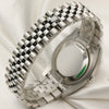 Unworn DateJust 116234 Stainless Steel 18K White Gold Bezel Second Hand Watch Collectors 7
