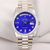 Unworn-Factory-Rolex-Day-Date-118399BR-Diamond-Princess-Cut-Bezel-18k-White-Gold-Second-Hand-Watch-Collectors-1