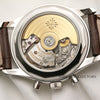 Unworn Full Set Patek Philippe 5960P-001 Platinum Annual Calendar Second Hand Watch Collectors 9