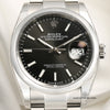 Unworn Full Set Rolex DateJust 126200 Stainless Steel Second Hand Watch Collectors 2