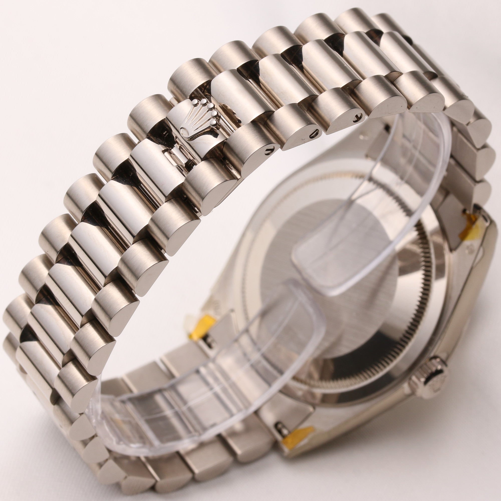 Unworn Full Set Rolex Day-Date 118239 18K White Gold Second Hand Watch Collectors 5